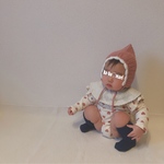 ベビーボンネット▲UVコットン