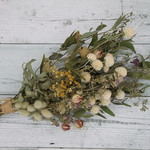 ハーブたっぷりスワッグ★ホワイト