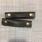 レザーハンドルカバー   ダークブラウン