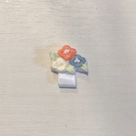 名札付けワッペン【なかよしお花】