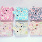 ２羽選んで🐰はんかちうさぎさん*6重ガーゼ(2枚)22×22㎝