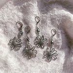 【限定2個】silver flower pierce/earring