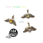 【Silver925】トルマリンAngel Wing ペンダント　