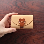 猫の三つ折りキーケース