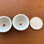 ミニチュア中華風陶器の器　大　送料無料