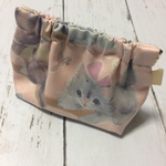 レトロにゃんこのバネポーチ