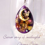 Secret story of midnight オルゴナイトネックレス