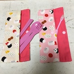 2点セット　お箸袋　歯ブラシ入れ