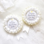 バースデーロゼット(ホワイト)