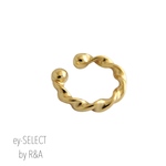  送料無料♡18金♡ツイスト イヤーカフ  gold