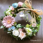 6u3n様ご注文のお品です♡ナチュラルカラーのリース
