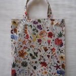 ぺったんこバッグ*リバティ*Floral Eve *ホワイト