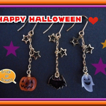 【再販】星とhalloween ピアス