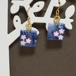 夜桜ピアス⭐️春ピアス