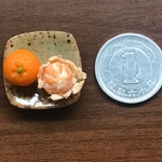 ミニチュアみかん2個