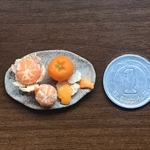 ミニチュアみかん白皿