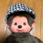 359 キャスケット　千鳥格子　Sサイズ