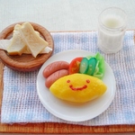 お子様朝食セット＊ミニチュアフード＊