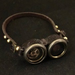 【本革使用】⚙ブロンズ✖️歯車⚙スチームパンクゴーグル⭐︎オビツ11ねんどろいどどーる