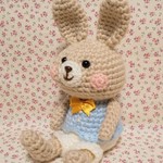 Ｓ様オーダー品　うさぎくんのあみぐるみ