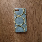 受注製作*ミナペルホネン*タンバリン*シルク混ライトグリーン*mina perhonen*iPhoneケース*iPhoneカバー*スマホケース*スマホカバー