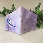 子供 マスク  3層　　宇宙