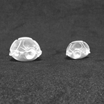 【亀の甲羅】モチーフ 　レジン用ソフトシリコンモール ド　UVレジン対応　全長20mm 15mm