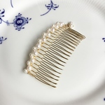 淡水パール　シンプルヘアコーム