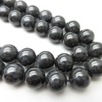 黒翡翠(ブラックジェダイト)/size(10㎜玉)/1set(2玉)/No376a25