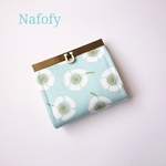 【受注製作】Vuokko☆mint★口金ミニ財布