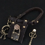 【本革使用】⚙秘密の鍵の管理人お仕事カバン⭐︎オビツ11ねんどろいどどーる