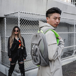 【ORIBAGU】AIRシルバーマンドリル＿バックパック【折り紙バッグ】
