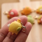 *[れもん]冬の果物かめろんぱん ストラップ*