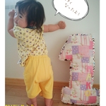 再7 First Birthday！出生時の身長 数字クッション(NAME入り)