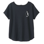 ペンギン　レディース2WAYワッフルTシャツ 