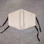 ポケット付き立体マスク（レディース　ベージュ）