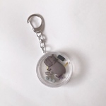 shaka shaka key charm hippo×block