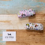布フェチのめがねケース