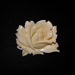 鯨歯 薔薇 パーツ 4840