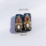 【SALE500円OFF】名もなき耳飾り～dark blue～