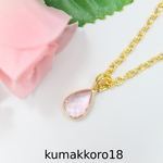 桜色ネックレス