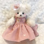 ⁂幸運を呼ぶテディベア❁︎SAKURA　桜B❁︎18㎝～