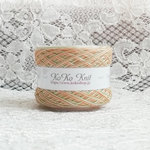 §koko§ 花の咲くころ　～黄緑～　1玉20g　 シルク100%　コットン100%　コットン麻段染め　毛糸　引き揃え糸　