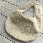 ベビースタイ★刺繍生地のおしゃれスタイ★