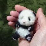 babyパンダ 羊毛フェルト