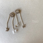 再シルバーチェーン　ピアス/イヤリング