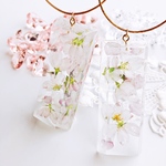  Cherry Blossom 氷の桜   バッグチャーム   