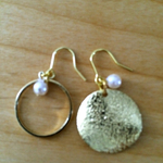 《送料無料》まんまるピアス