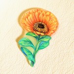 花 ブローチ