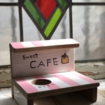 レオパとハムスターのお店屋さんごっこ【スイートカフェ】
